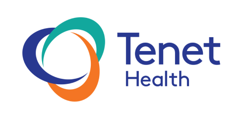 Tenet Health logo.