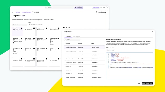 Extension de l'exécution à distance GoTo Resolve pour automatiser les tâches plus rapidement et plus efficacement.